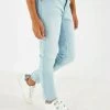 MEXX JUNO Mid Waist/ Slim Leg Jeans Sky Blue -Style Verkoop bm0523023g 50027 1
