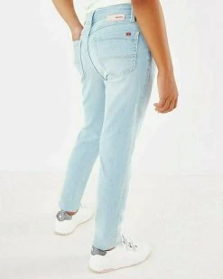 MEXX JUNO Mid Waist/ Slim Leg Jeans Sky Blue -Style Verkoop bm0523023g 50027 3
