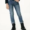 MEXX JUNO Mid Waist/ Slim Leg Jeans Light Vintage -Style Verkoop bm0523999g 50026 2