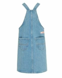 MEXX Dorina Denim Dress Light Vintage -Style Verkoop bm0528023g 50026 6
