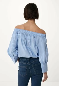 MEXX Off Shoulder Blouse Blauw -Style Verkoop cf0431033w 124108 4