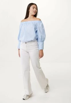 MEXX Off Shoulder Blouse Blauw -Style Verkoop cf0431033w 124108 3