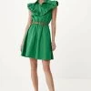MEXX Ruffle Jurk Groen 1 MEXX Ruffle Jurk Groen -Style Verkoop cf0655033w 186030 2