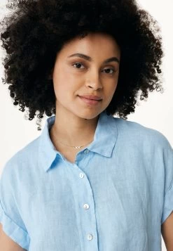 MEXX Korte Mouwen Blouse Blauw -Style Verkoop df0419033w 124108 5