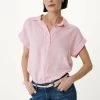 MEXX Korte Mouwen Blouse Roze -Style Verkoop df0419033w 142311 2