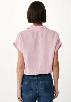 MEXX Korte Mouwen Blouse Roze -Style Verkoop df0419033w 142311 4