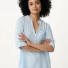 MEXX Blouse Blauw -Style Verkoop df0435033w 144112 2