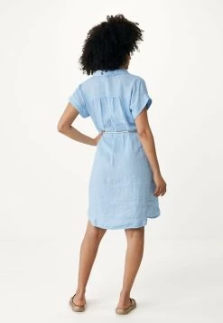 MEXX Kaftan Jurk Babyblauw -Style Verkoop df0648033w 124108 3