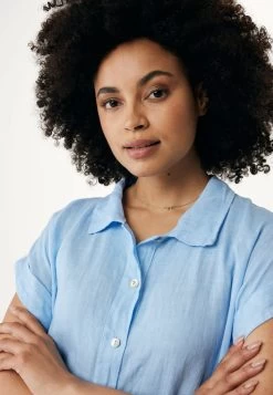 MEXX Kaftan Jurk Babyblauw -Style Verkoop df0648033w 124108 4