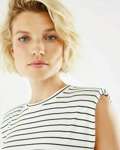 MEXX Gestreepte Top Blauw/Wit 13 MEXX Gestreepte Top Blauw/Wit -Style Verkoop di2049023 300068 5