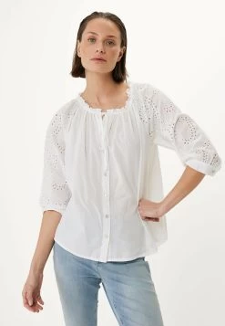 MEXX Blouse Broderie Wit