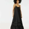 MEXX A-line Broidery Spaghetti Dress Black -Style Verkoop fl0652023w 193911 1