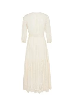 MEXX Maxi Jurk Broderie Off White -Style Verkoop fl0660033w 110701 6