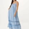 MEXX Maxi Jurk Babyblauw 1 MEXX Maxi Jurk Babyblauw -Style Verkoop fl0661033w 124108 2