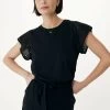 MEXX Top Broderie Zwart -Style Verkoop fl2030033w 193911 2
