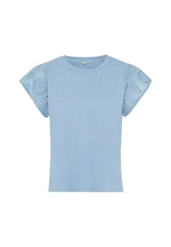 MEXX Top Broderie Babyblauw -Style Verkoop fl2030033w 124108 1