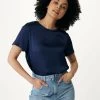 MEXX Sophia Top Navy -Style Verkoop fl2036033w 194020 2