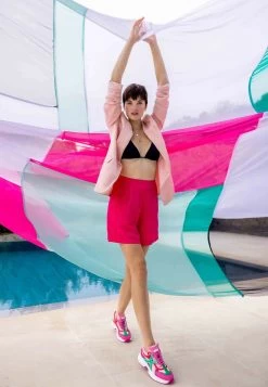 MEXX Sneaker Loyce Roze/Groen 24 MEXX Sneaker Loyce Roze/Groen -Style Verkoop footwear campagne 16