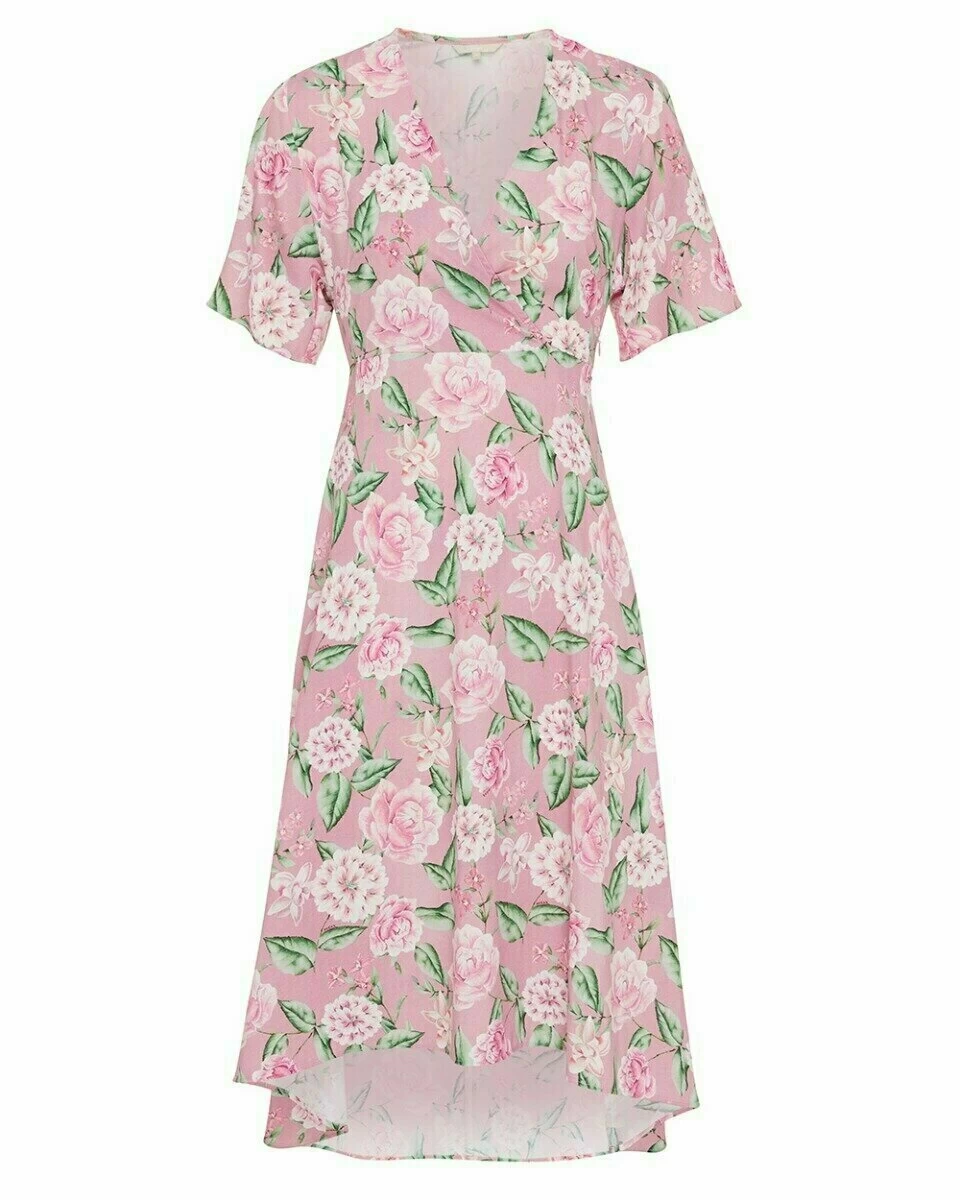 MEXX Wrap Dress Old Pink 7 MEXX Wrap Dress Old Pink - Afbeelding 5
