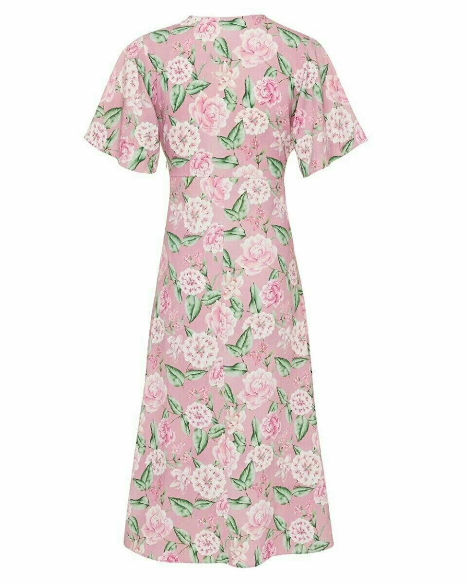 MEXX Wrap Dress Old Pink 8 MEXX Wrap Dress Old Pink - Afbeelding 6