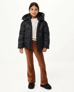 MEXX Hooded Padded Jacket Black -Style Verkoop ji1161026k 193911 3