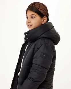 MEXX Hooded Padded Jacket Black -Style Verkoop ji1161026k 193911 5