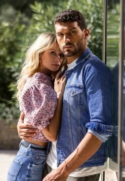 MEXX Denim Jacket Bleach -Style Verkoop mexx cote d azur 26