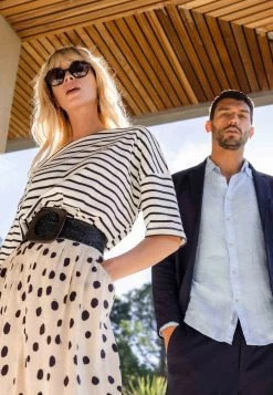 MEXX Plooirok Beige -Style Verkoop mexx cote d azur 6