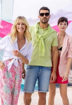 MEXX Linnen Blazer Roze -Style Verkoop mexx cote d azur 64 3