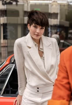 MEXX Bomberjas Crème Wit -Style Verkoop mexx cote d azur 92