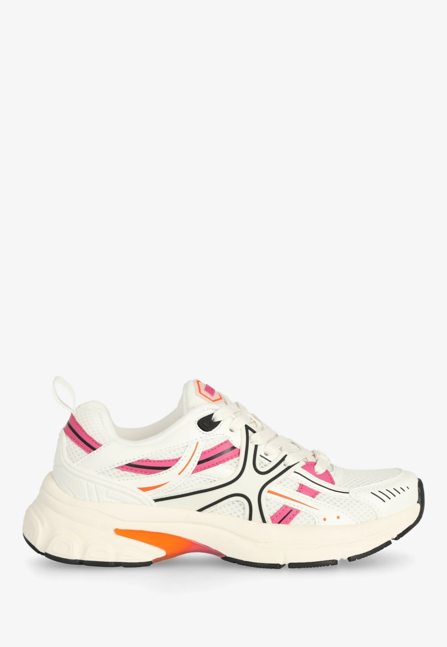 MEXX Sneaker Lilo Wit/Roze 3 MEXX Sneaker Lilo Wit/Roze