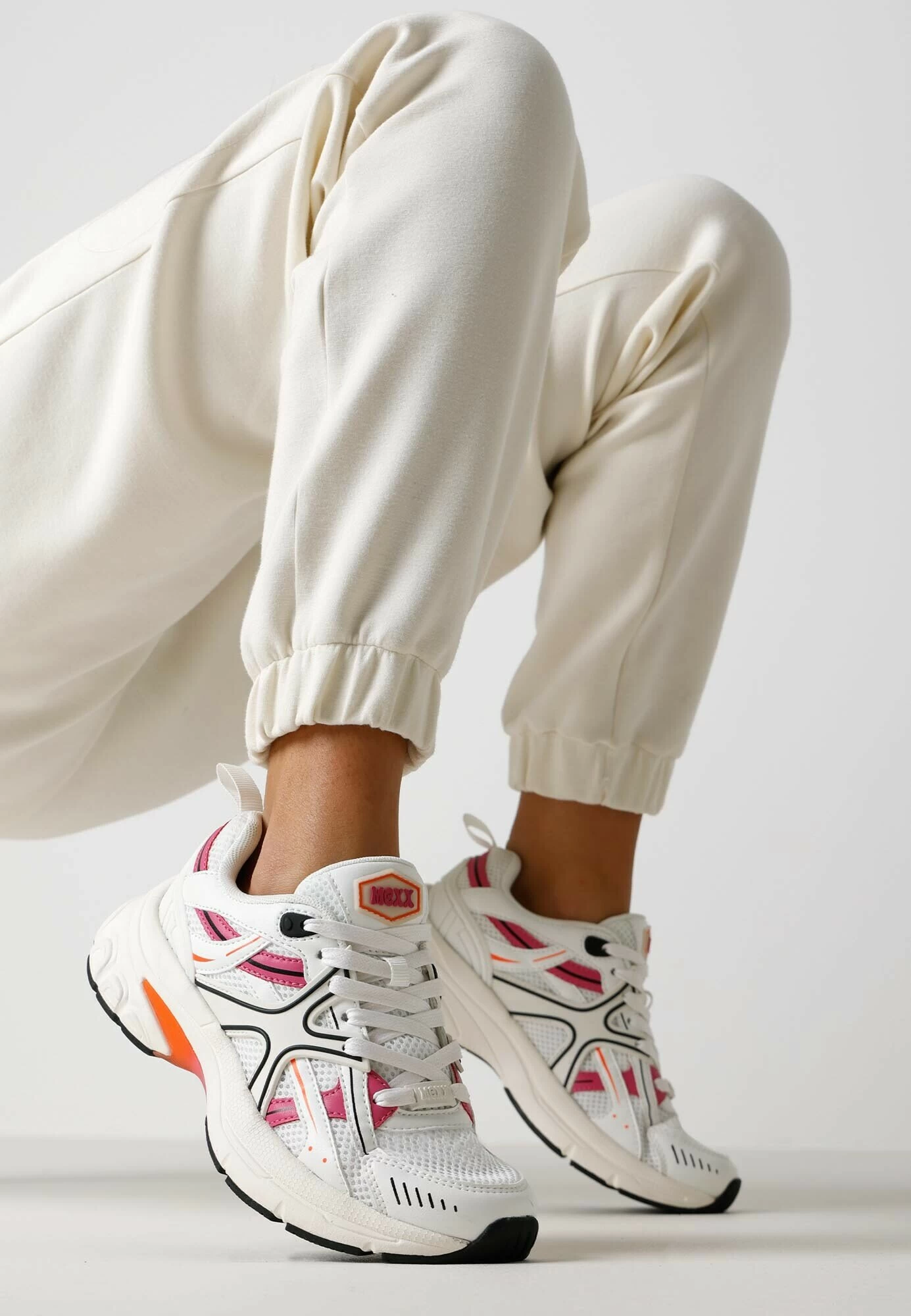 MEXX Sneaker Lilo Wit/Roze 6 MEXX Sneaker Lilo Wit/Roze - Afbeelding 4