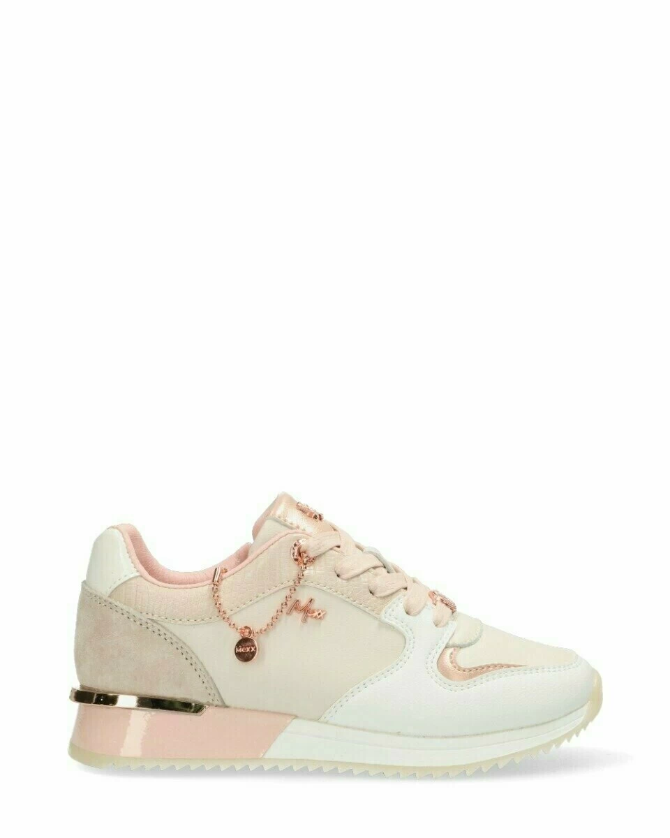 MEXX Sneaker Fleur Mini Beige/pink 4 MEXX Sneaker Fleur Mini Beige/pink - Afbeelding 2