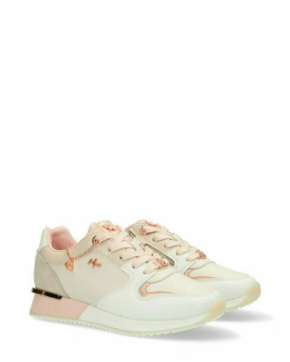 MEXX Sneaker Fleur Mini Beige/pink 5 MEXX Sneaker Fleur Mini Beige/pink - Afbeelding 3
