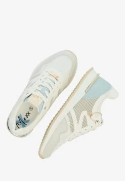 MEXX Sneaker Kate Wit/Blauw -Style Verkoop mxk040102w 3029 4