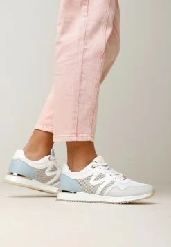 MEXX Sneaker Kate Wit/Blauw -Style Verkoop mxk040102w 3029 8