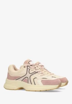 MEXX Sneaker Loyce Beige/Roze 9 MEXX Sneaker Loyce Beige/Roze -Style Verkoop mxk040501w 2002 2
