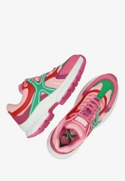 MEXX Sneaker Loyce Roze/Groen 21 MEXX Sneaker Loyce Roze/Groen -Style Verkoop mxk040501w 5005 4