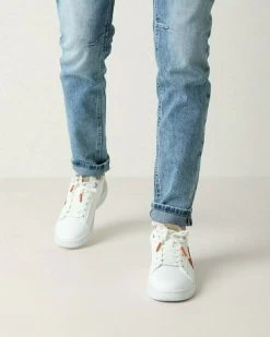 MEXX Sneaker Joah Wit/Taupe -Style Verkoop mxwm000701m 3041 9