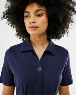 MEXX Blouse Jurk Navy -Style Verkoop nl0634023w 194020 3