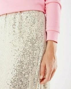 MEXX Pailletten Rok Goud -Style Verkoop nl1704023w 4
