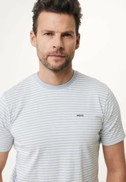 MEXX T-shirt Gestreept Licht Blauw -Style Verkoop ot2151033m 144211 5