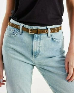 MEXX Basis Belt Eyelets Brown