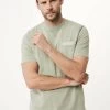 MEXX Garment Dye T-shirt Groen -Style Verkoop so2148033m 160110 2