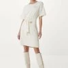 MEXX Jurk Met Band Off White -Style Verkoop tu0601033w 110105 3