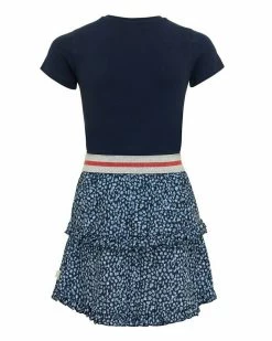 MEXX Two In One Dress Navy -Style Verkoop tu0622023g 194020 6