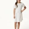 MEXX Jurk Broderie Off White -Style Verkoop tu0624033g 110701 1