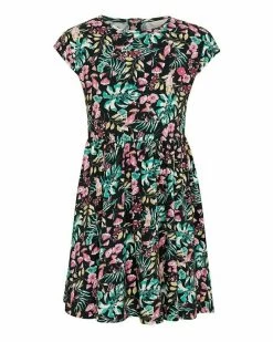 MEXX Printed Dress Navy 10 MEXX Printed Dress Navy -Style Verkoop tu0631023g 194020