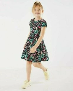 MEXX Printed Dress Navy