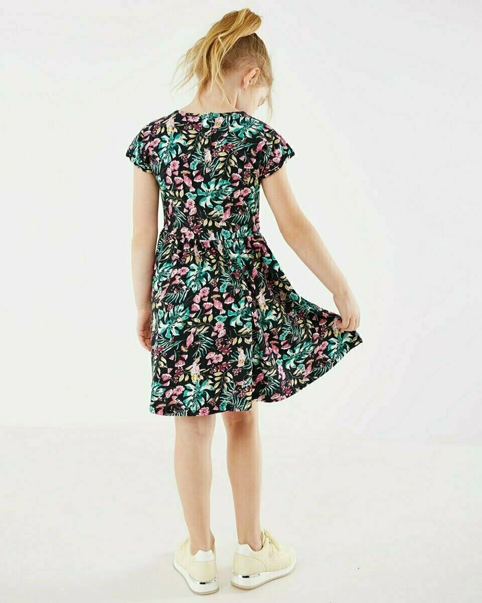 MEXX Printed Dress Navy 5 MEXX Printed Dress Navy - Afbeelding 3